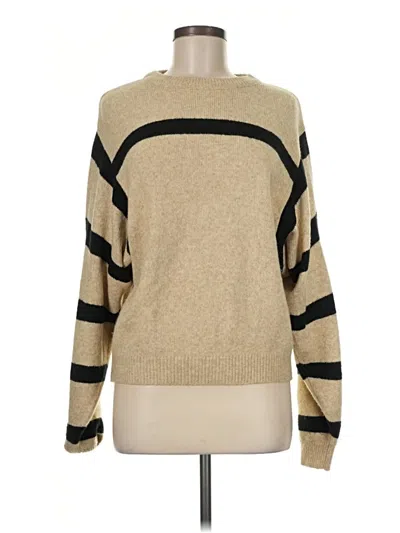 Pre-owned Mng Pullover Sweater In Tan