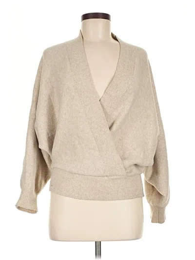 Pre-owned Mng Pullover Sweater In Tan