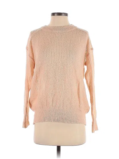 Pre-owned Mng Pullover Sweater In White