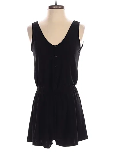 Pre-owned Mng Romper In Black