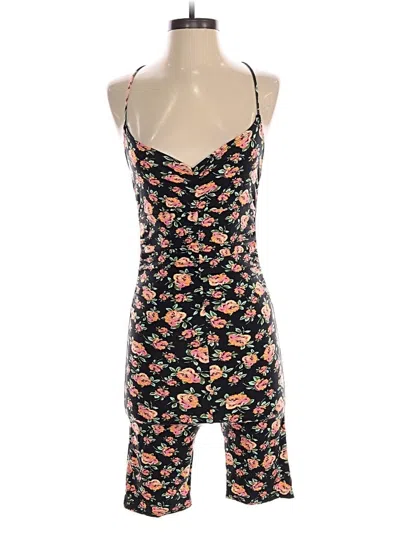 Pre-owned Mng Romper In Black