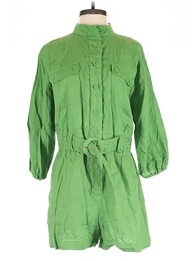 Pre-owned Mng Romper In Green