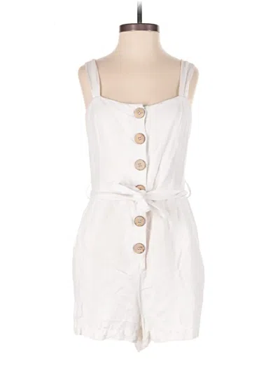 Pre-owned Mng Romper In White