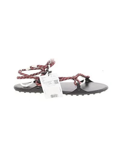 Pre-owned Mng Sandals In Black