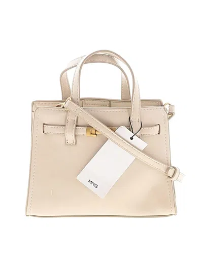 Pre-owned Mng Satchel In Ivory