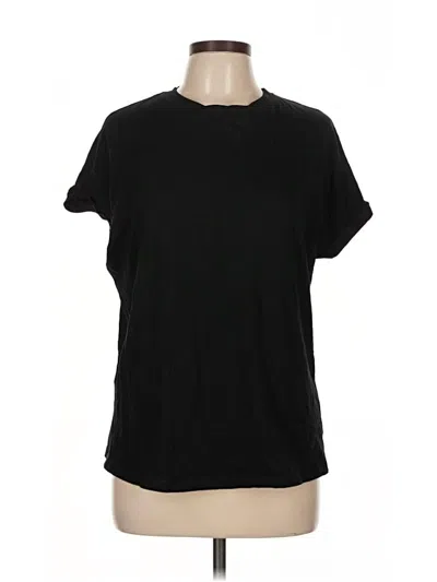 Pre-owned Mng Short Sleeve T-shirt In Black