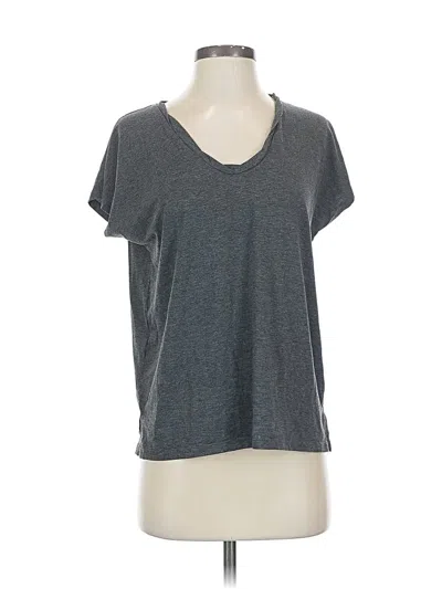 Pre-owned Mng Short Sleeve T-shirt In Gray