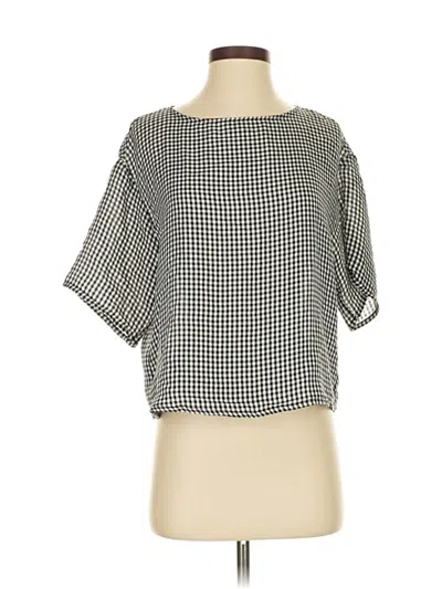 Pre-owned Mng Short Sleeve T-shirt In Silver