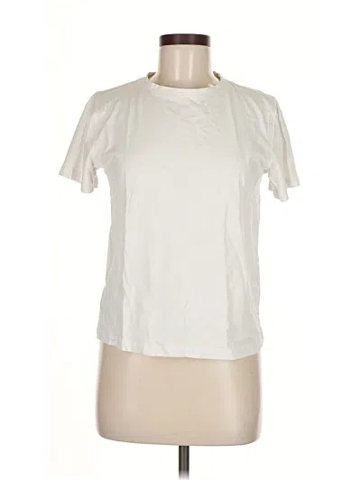 Pre-owned Mng Short Sleeve T-shirt In White
