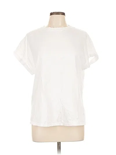 Pre-owned Mng Short Sleeve T-shirt In White