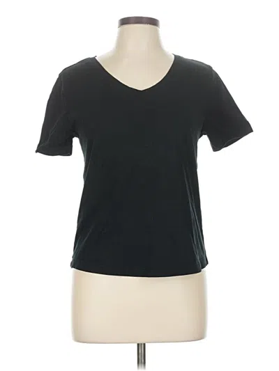Pre-owned Mng Short Sleeve T-shirt In Black