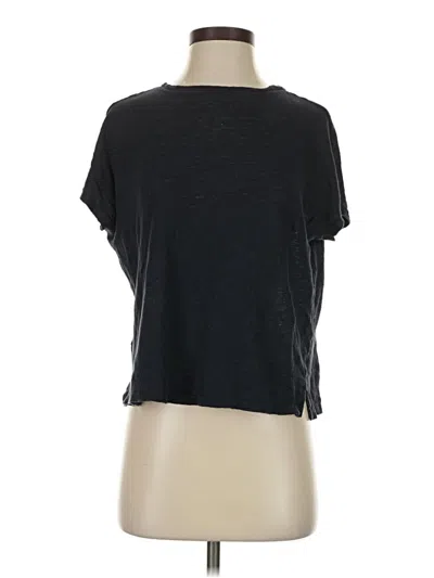 Pre-owned Mng Short Sleeve T-shirt In Black