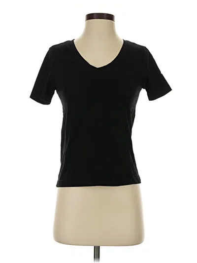 Pre-owned Mng Short Sleeve T-shirt In Black