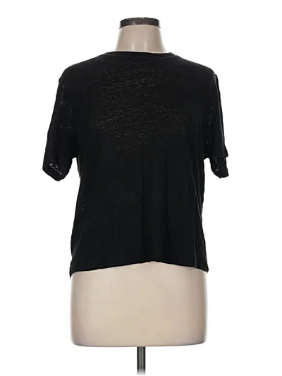Pre-owned Mng Short Sleeve T-shirt In Black