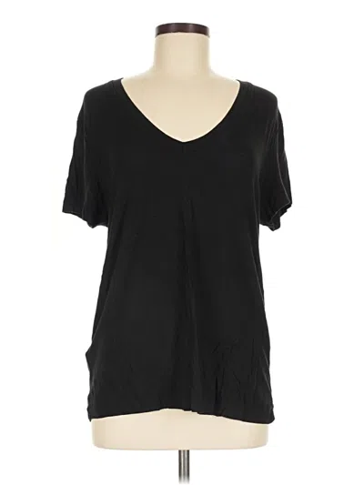 Pre-owned Mng Short Sleeve T-shirt In Black