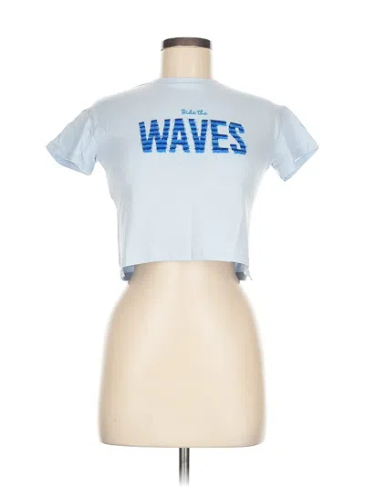 Mng Short Sleeve T-shirt In Blue