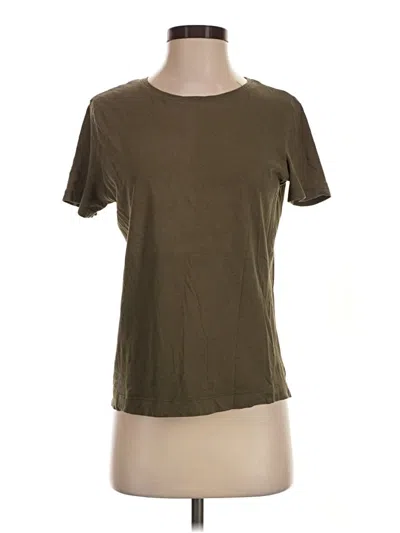 Pre-owned Mng Short Sleeve T-shirt In Brown