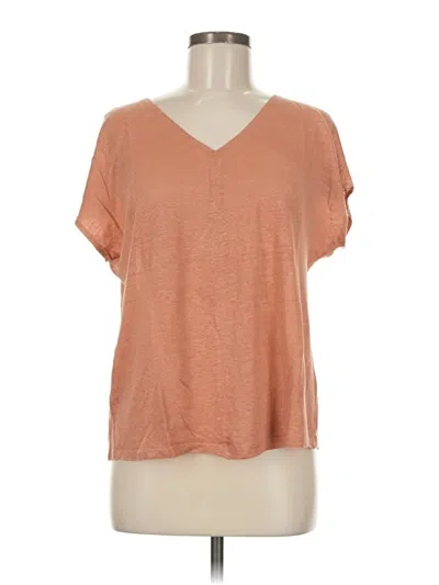 Pre-owned Mng Short Sleeve T-shirt In Orange