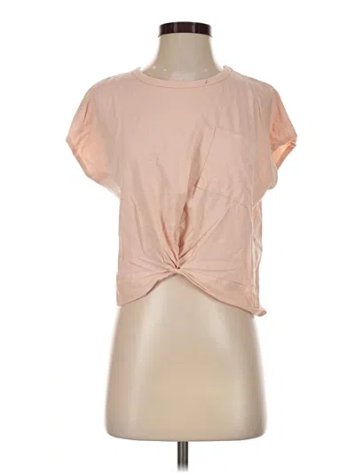 Pre-owned Mng Short Sleeve T-shirt In Pink