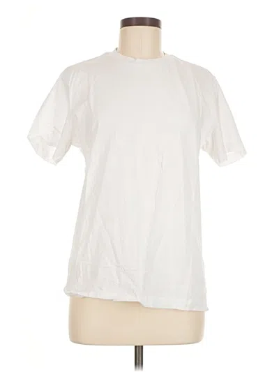 Pre-owned Mng Short Sleeve T-shirt In White