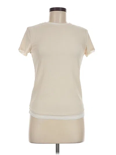 Mng Short Sleeve Turtleneck In White