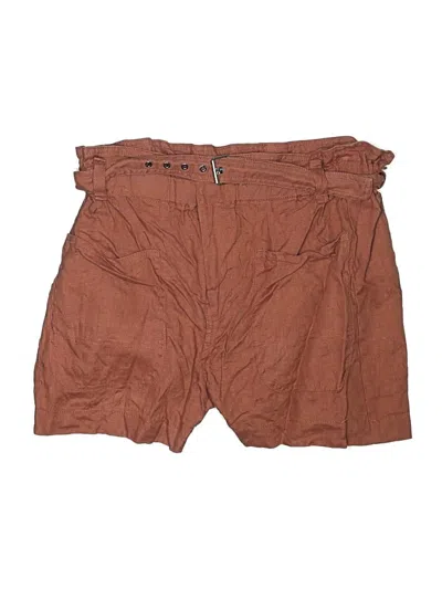 Pre-owned Mng Shorts In Brown