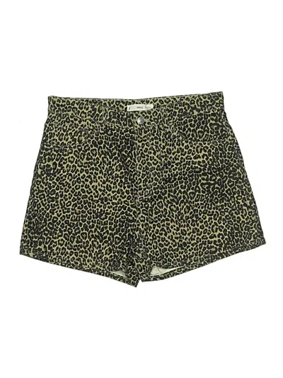 Pre-owned Mng Shorts In Gold