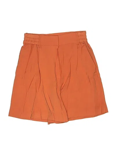 Pre-owned Mng Shorts In Orange