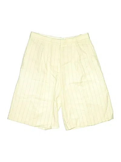 Pre-owned Mng Shorts In Yellow