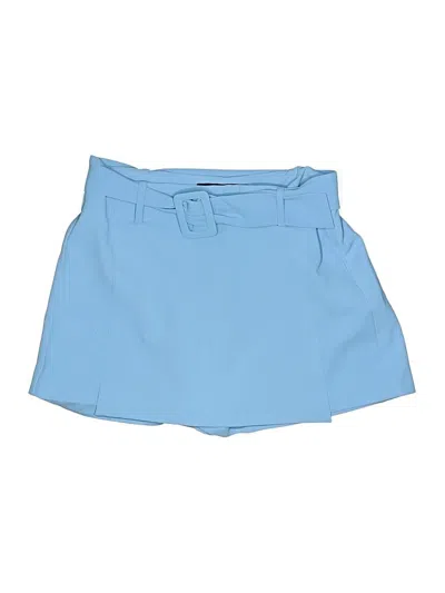 Pre-owned Mng Skort In Blue