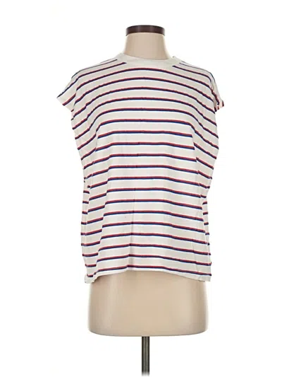 Pre-owned Mng Sleeveless T-shirt In White