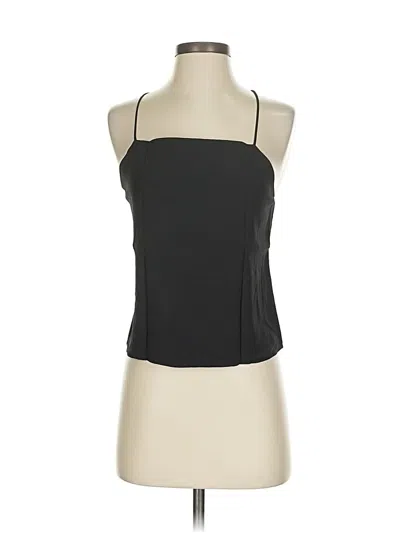 Mng Sleeveless Top Black Halter Neckline Tops