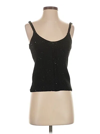 Mng Sleeveless Top Black Sweetheart Neckline Tops