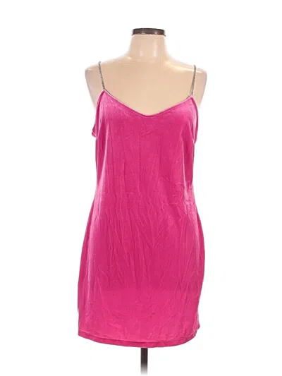 Pre-owned Mng Sleeveless Top Pink Sweetheart Neckline Tops