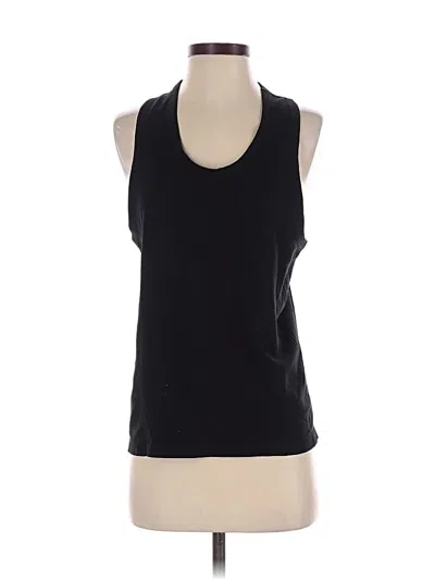 Pre-owned Mng Sleeveless T-shirt In Black