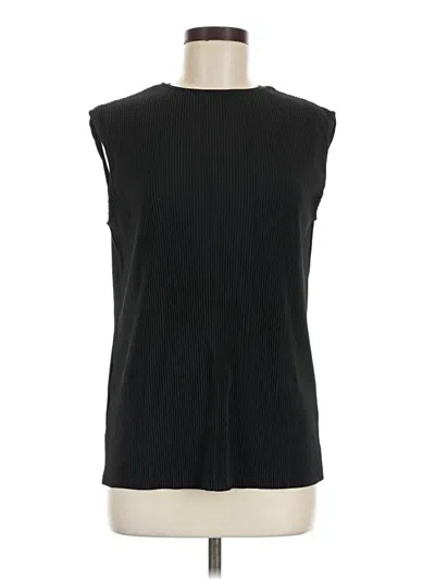Pre-owned Mng Sleeveless T-shirt In Black