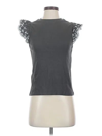 Mng Sleeveless T-shirt In Gray