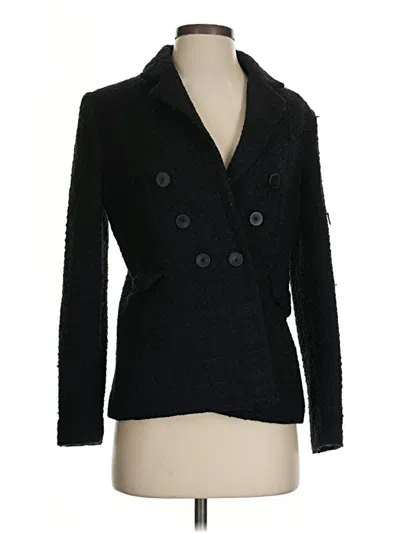 Pre-owned Mng Suit Blazer Jacket In Black