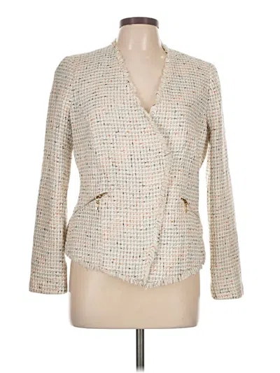 Pre-owned Mng Suit Blazer Jacket In Ivory