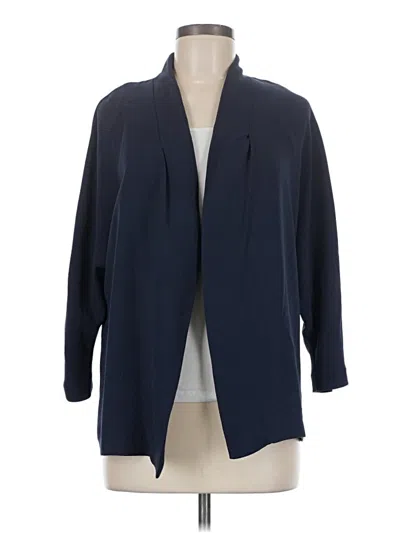 Pre-owned Mng Suit Cardigan Sweater In Blue