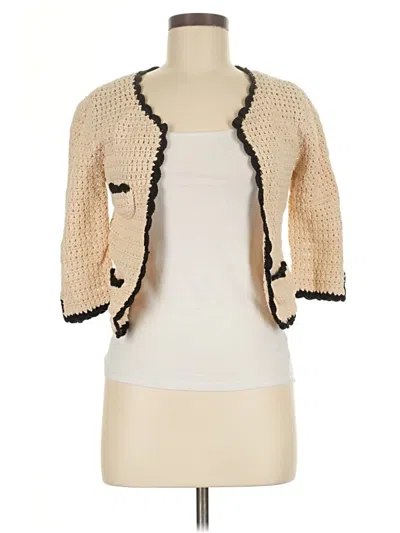 Pre-owned Mng Suit Cardigan Sweater In White