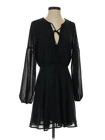 Pre-owned Mng Suit Casual Dress In Black