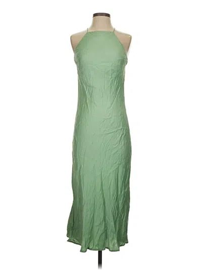 Pre-owned Mng Suit Casual Dress In Green