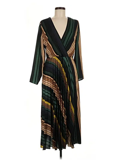 Pre-owned Mng Suit Casual Dress In Green