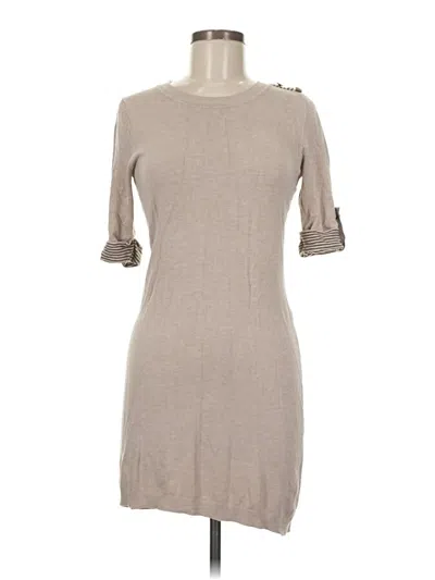 Pre-owned Mng Suit Casual Dress In Tan