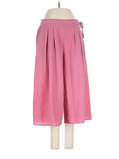Pre-owned Mng Suit Casual Pants In Pink