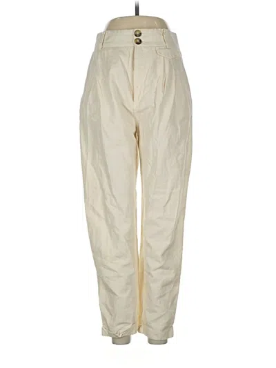 Pre-owned Mng Suit Casual Pants In White