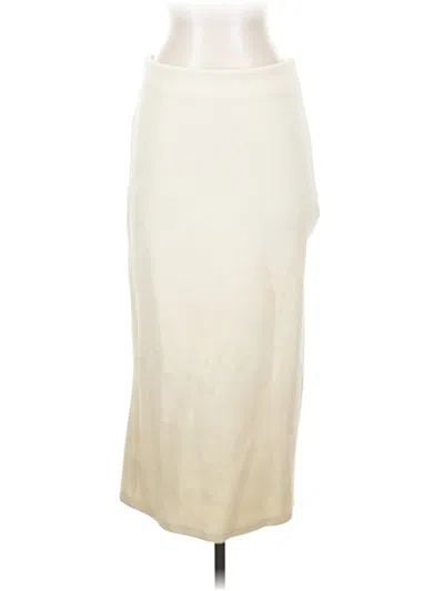 Pre-owned Mng Suit Casual Skirt In White