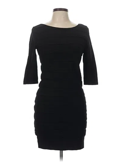 Pre-owned Mng Suit Cocktail Dress In Black