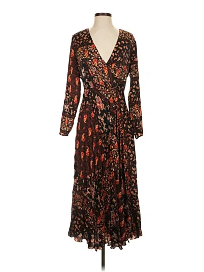 Pre-owned Mng Suit Cocktail Dress In Brown